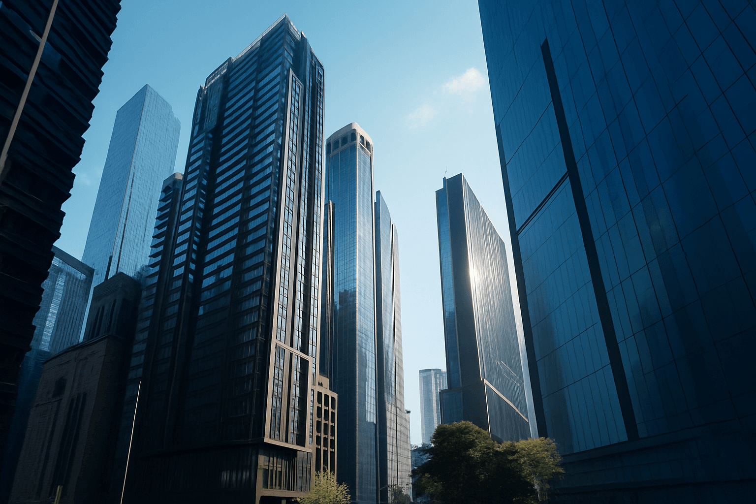 Modern building architecture